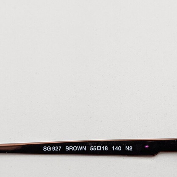 🕶️SG927 Brown Sunglasses 55/18/140 | ALG427🕶️ - Picture 7 of 9